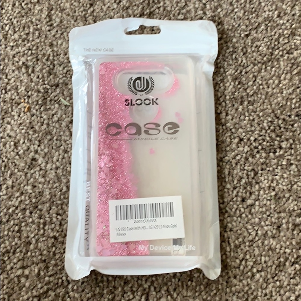 Lg v20 liquid hearts case